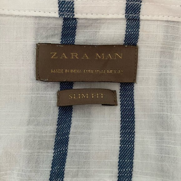 Zara Man Shirt Slim Fit - Picture 2 of 2